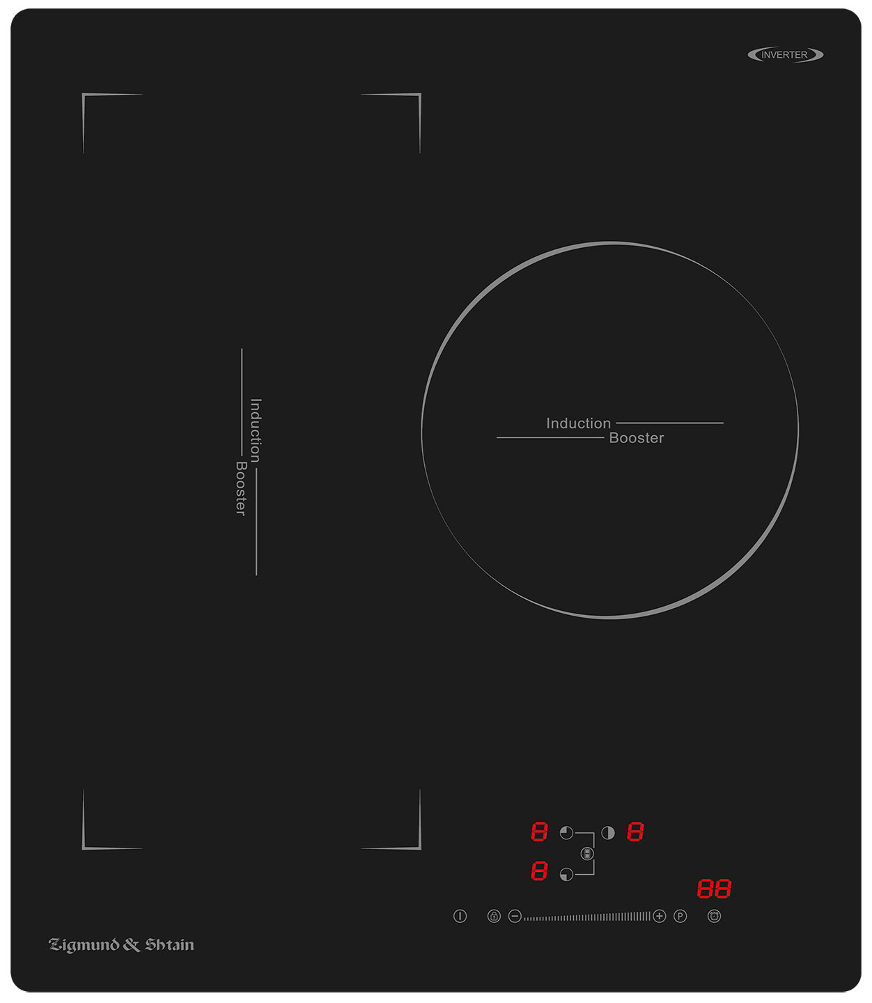 

Электрическая варочная панель Zigmund & Shtain CI 49.4 B, Черный