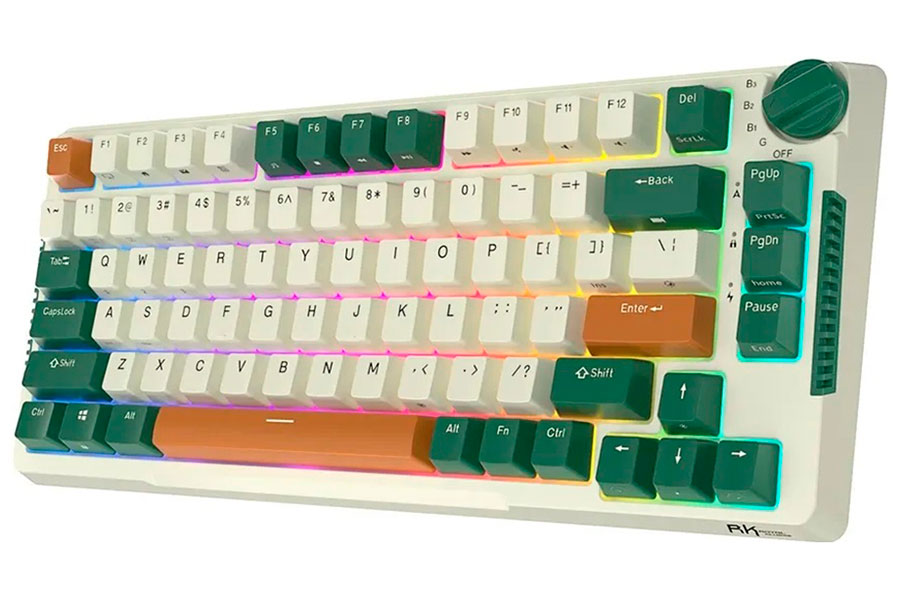 Изображение товара Механическая клавиатура Royal Kludge RK-H81 Timing Machine RGB Bluetooth проводная