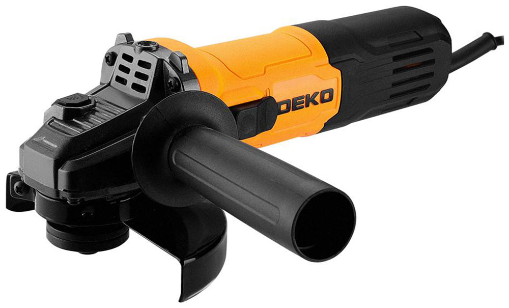 Угловая шлифовальная машина (болгарка) Deko AG950DK, 125 мм, 950 Вт, оранжевый