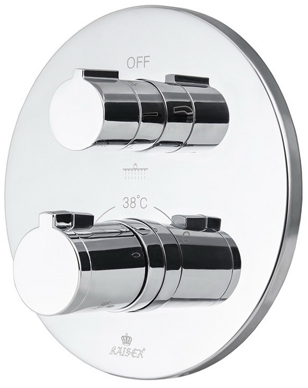 Изображение товара Смеситель для ванной комнаты Kaiser Areva Хромированный (08077)