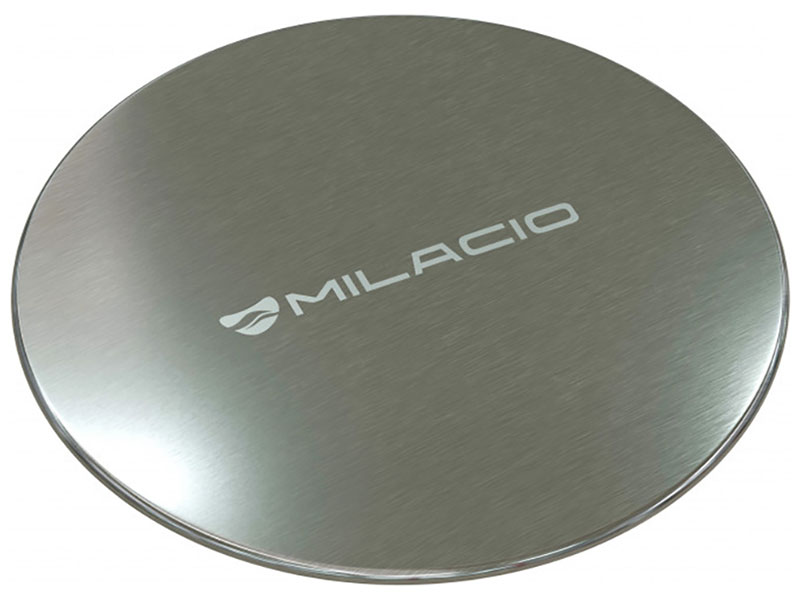 Изображение товара Декоративная крышка Milacio MCU.004.SS нержавеющая сталь