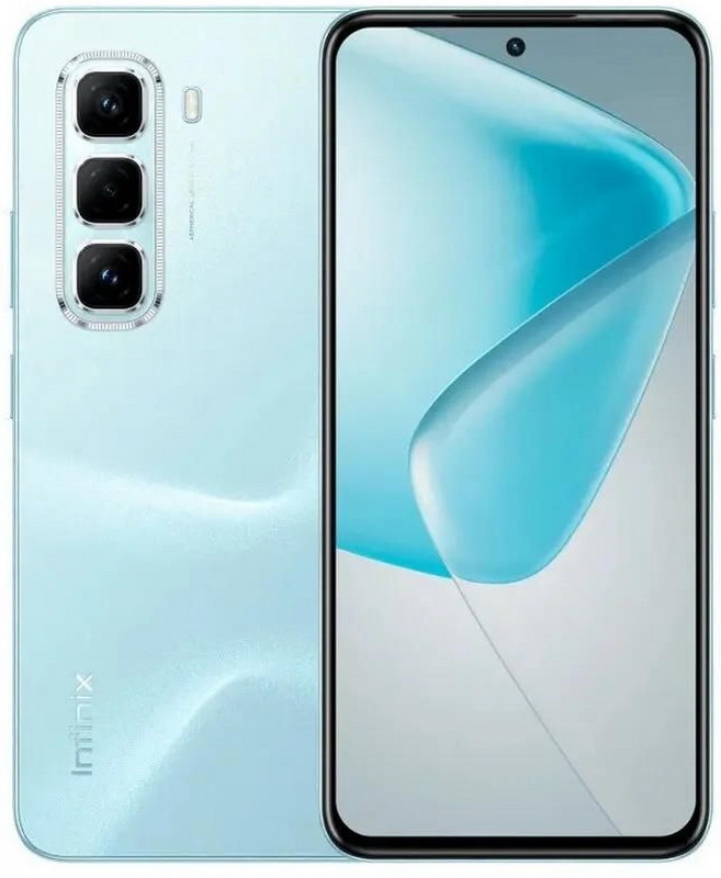 Изображение товара Смартфон Infinix HOT 50 Pro 8+256GB Glacier Blue AMOLED 6.78 Сенсорный