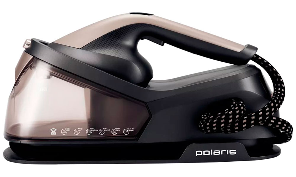 Изображение товара Парогенератор Polaris PSS 2002K X-Steam PRO WIFI IQ Home черный золотой