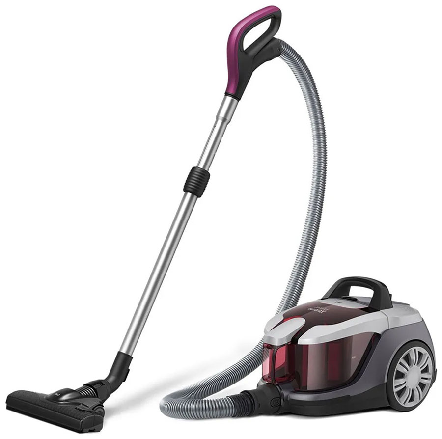 

Пылесос напольный BQ VC1610C, серый-фиолетовый