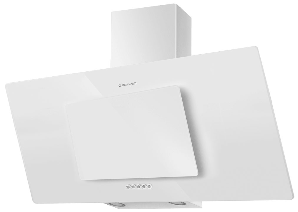 Изображение товара Вытяжка Maunfeld Tower 90 белый наклонная для кухни 700 м3/ч