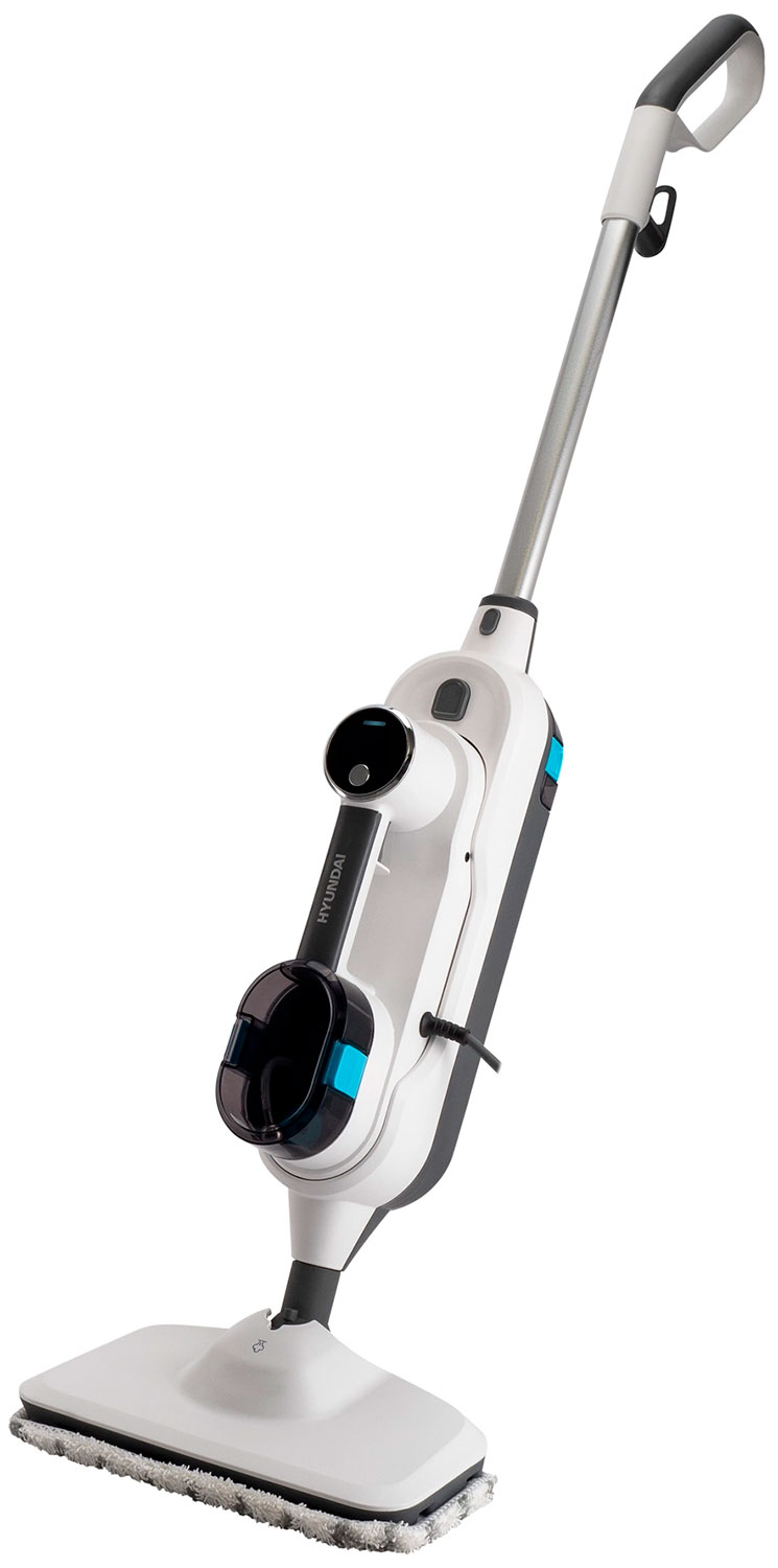 Изображение товара Швабра паровая Hyundai HYV-SM710 (1500 Вт белый/серый)