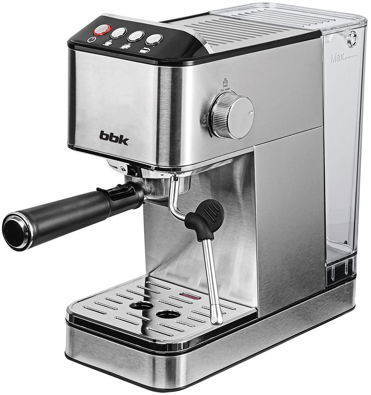 

Кофеварка BBK BCM1501 (нержавеющая сталь/черный)