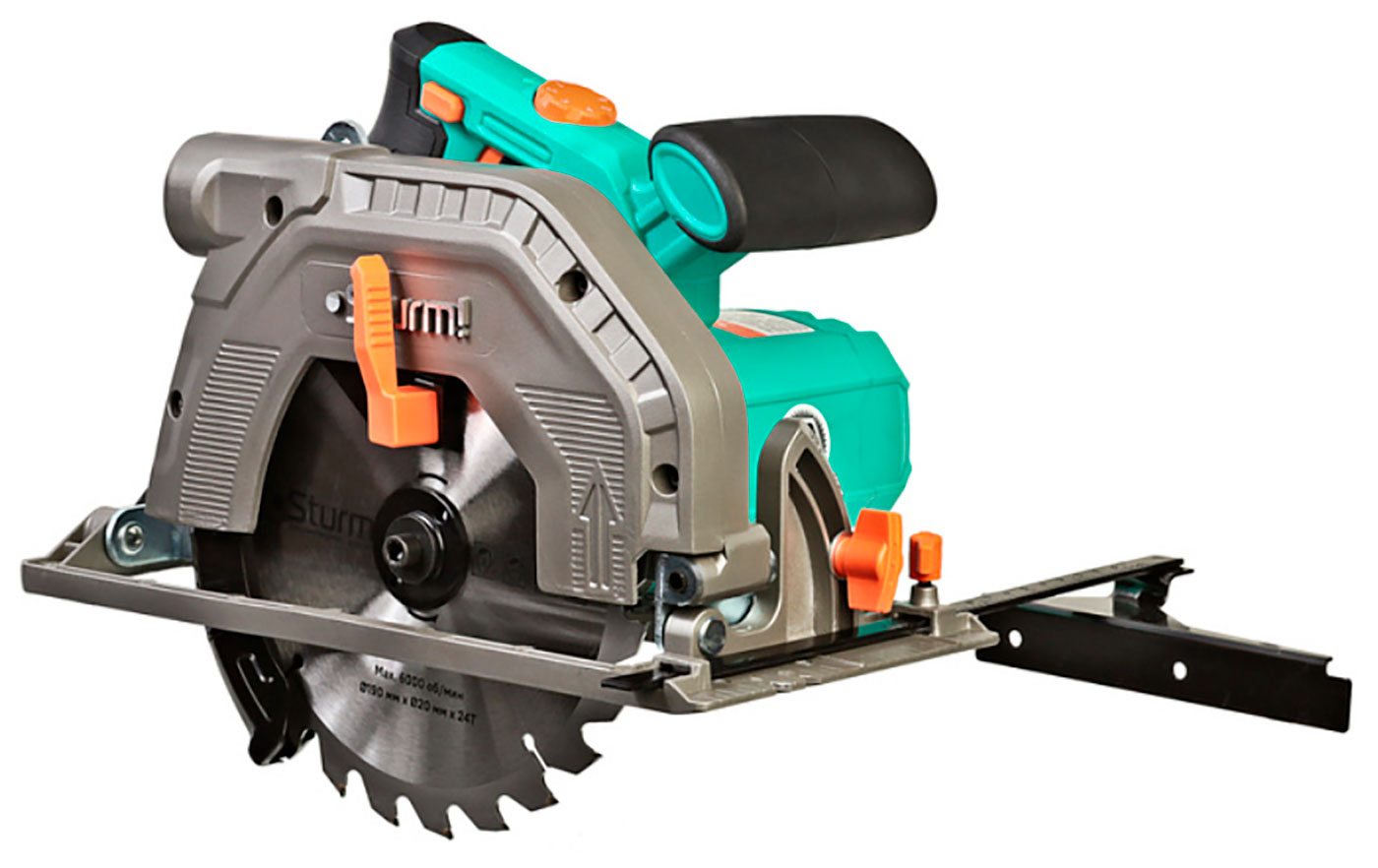 Изображение товара Дисковая (циркулярная) пила Sturm! CS51190, 1600Вт, ТПД 190х20/30мм, пропил 65мм, рег. оборотов