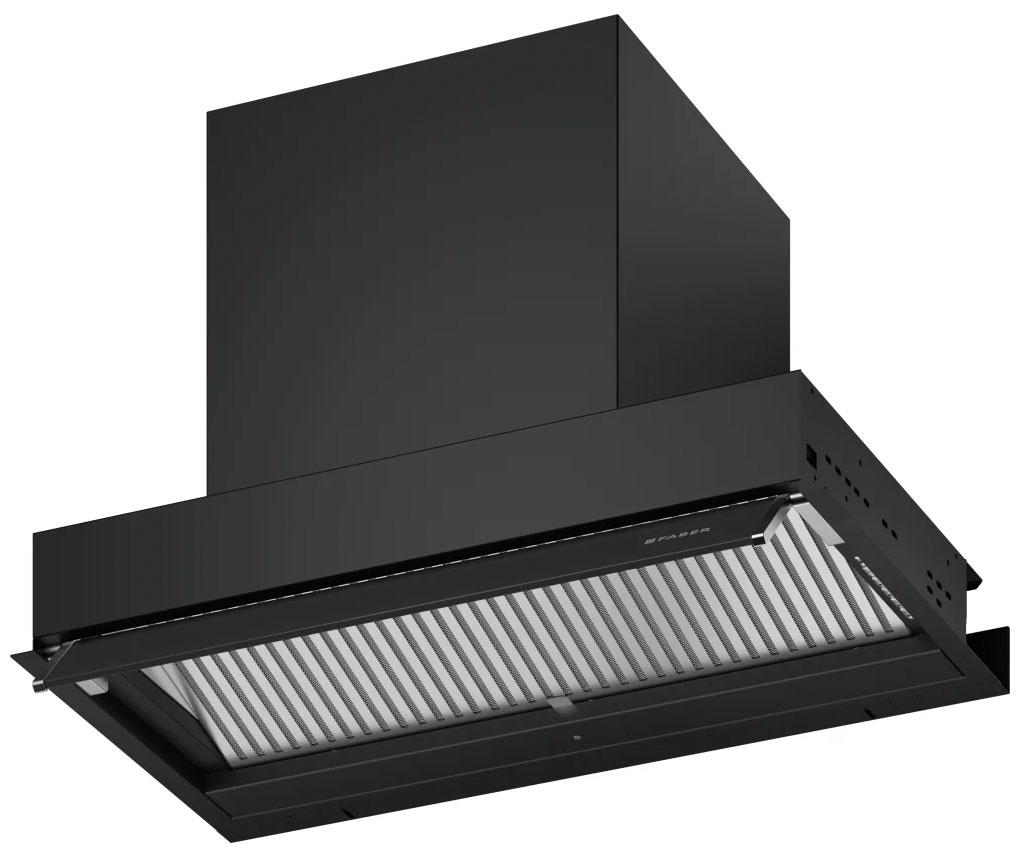 

Вытяжка Faber IN-NOVA ZERO DRIP LITE A60 BK, черный матовый/ черное стекло