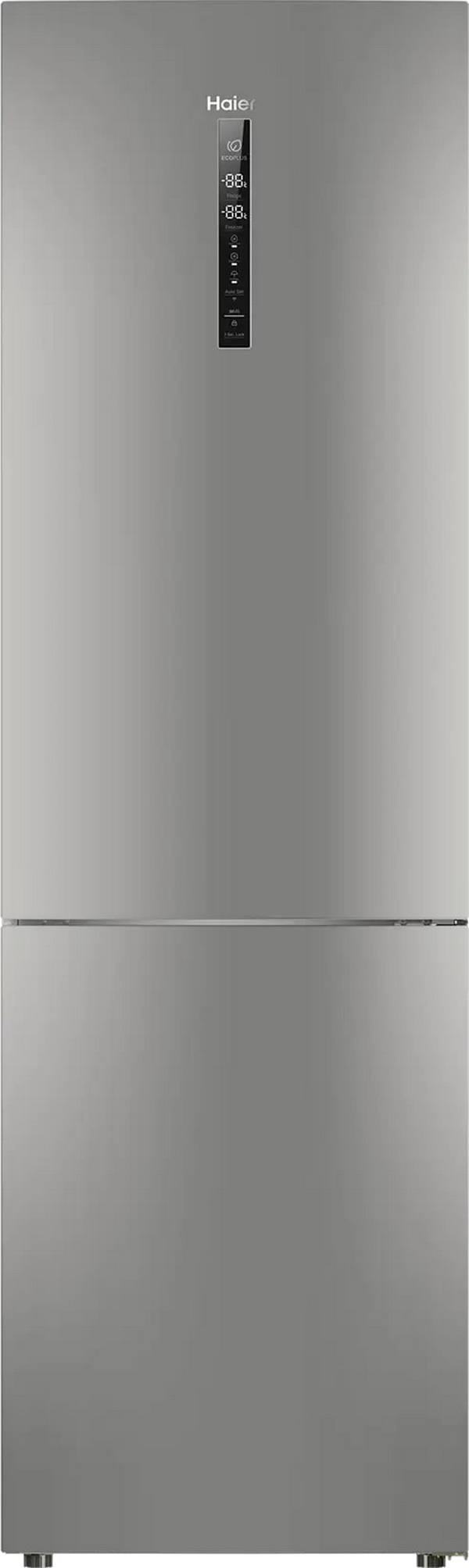 Изображение товара Двухкамерный холодильник Haier C2F620CFU1 серебристый с функциями No Frost и управлением evo