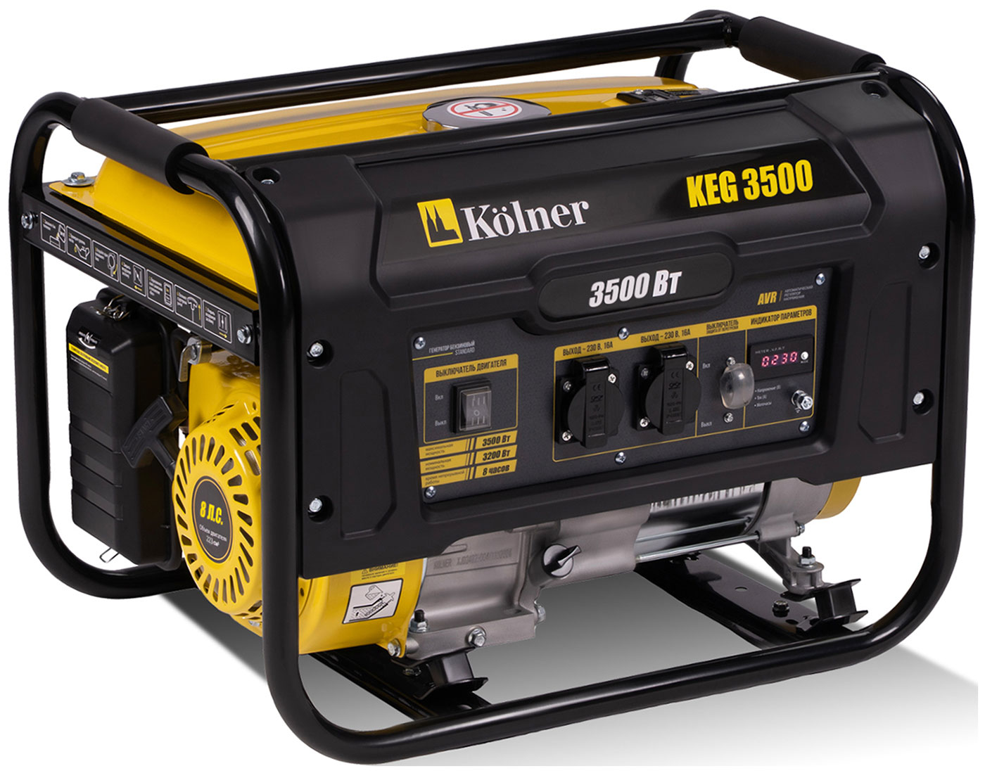 Изображение товара Генератор бензиновый Kolner KEG 3500