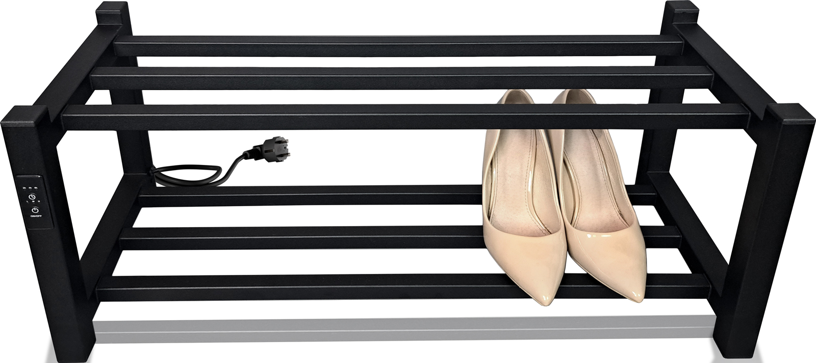 Изображение товара Электросушитель для обуви Indigo Bench PRO, черный муар, 65 Вт, Россия