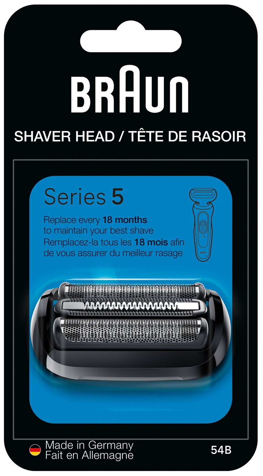 Изображение товара Сетка и режущий блок Braun для бритв 5 серии 54b, черный