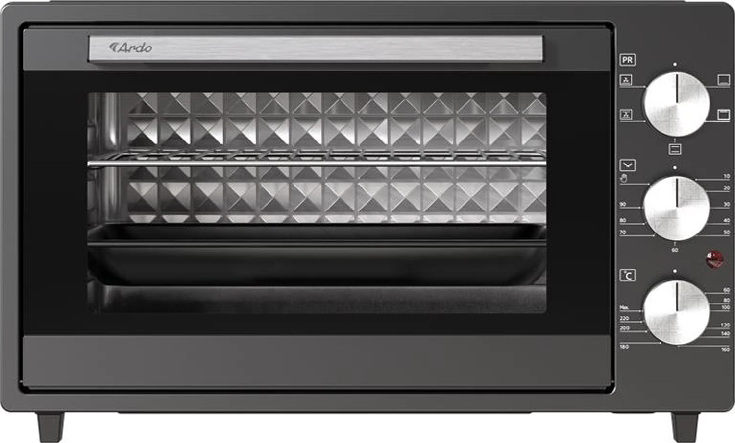 

Мини-печь Ardo MO3852A2, Темно-серый