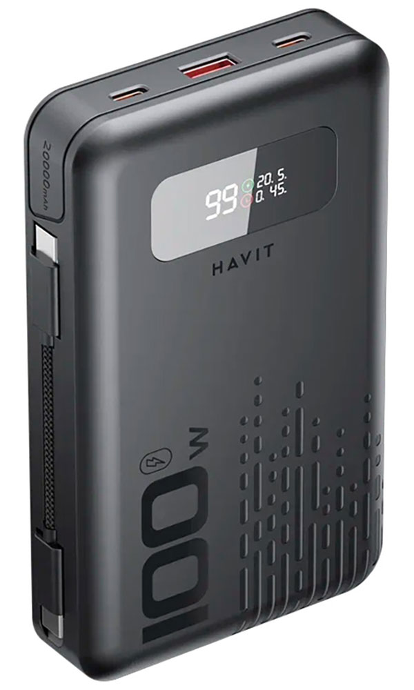 

Внешний аккумулятор Havit PB5212, black