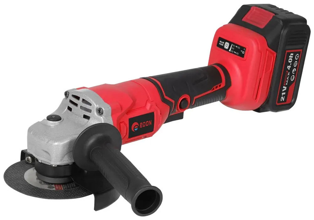 Изображение товара УШМ аккумуляторная бесщеточная Edon UAG-21/125CBL