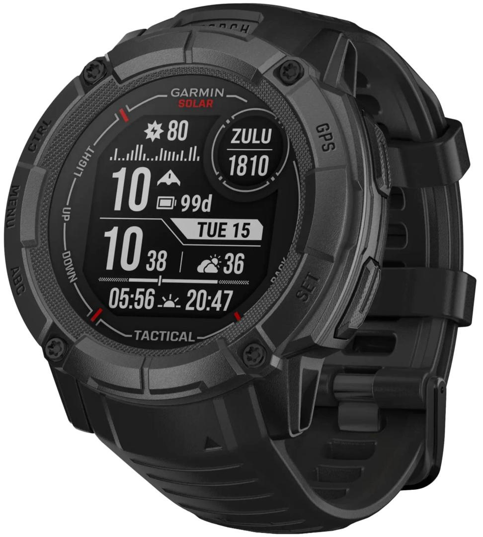 Изображение товара Спортивные часы Garmin Instinct 2X Solar Tactical Edition черный