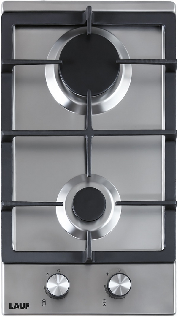 Изображение товара Газовая варочная панель Lauf PG-308 для домашней кухни с двумя конфорками