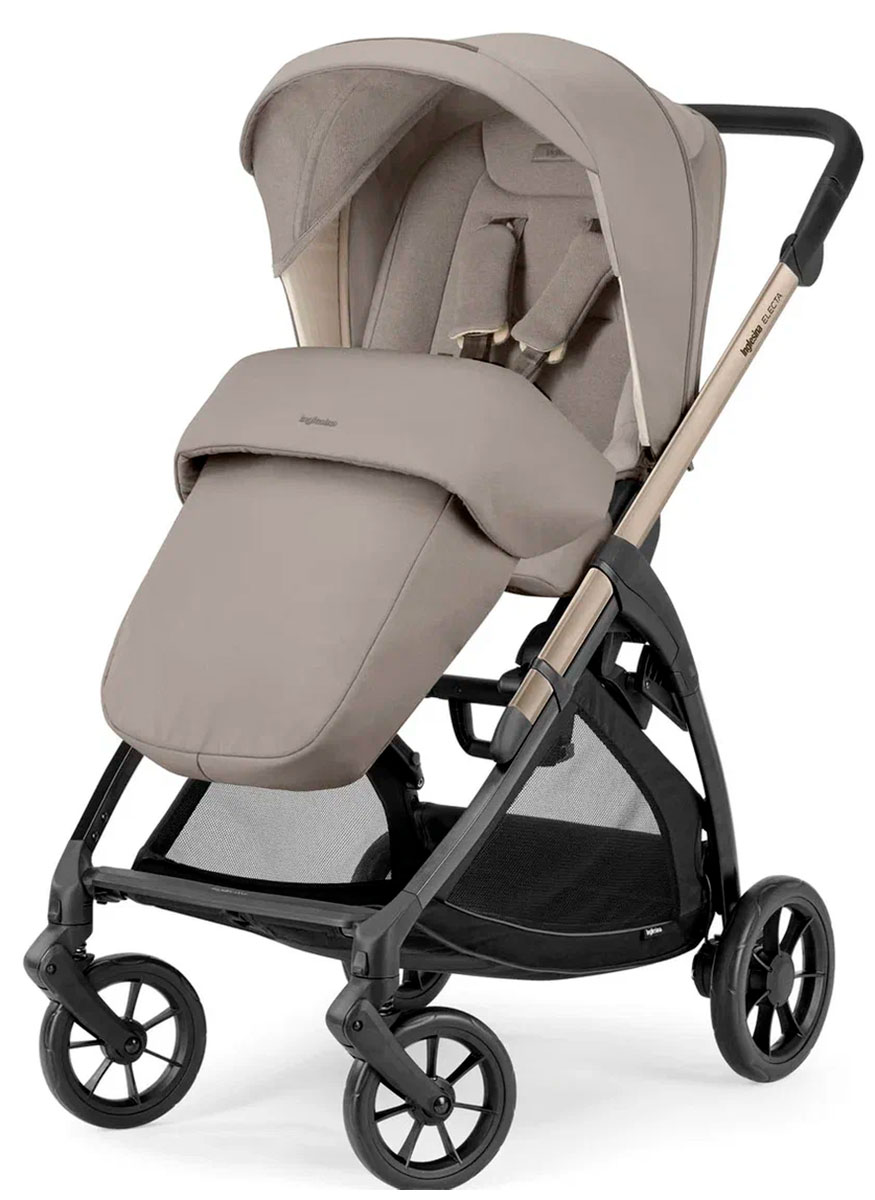 Изображение товара Прогулочная коляска Inglesina Electa BATTERY BEIGE 2025 легкая компактная для города
