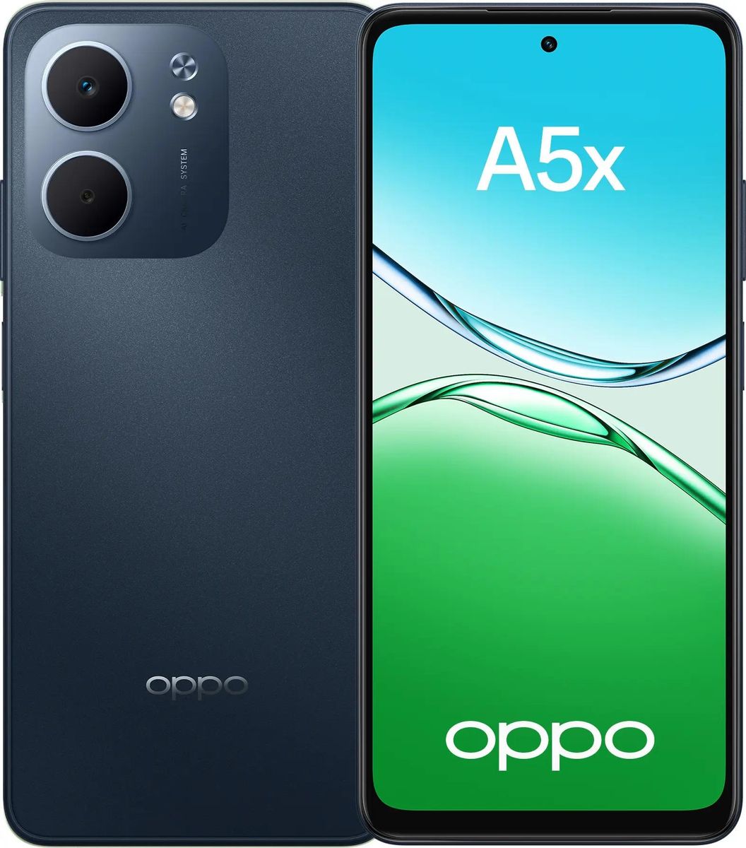 Изображение товара Смартфон Oppo A5X 4+128 Sapphire с быстрой зарядкой и камерой 32 Мп