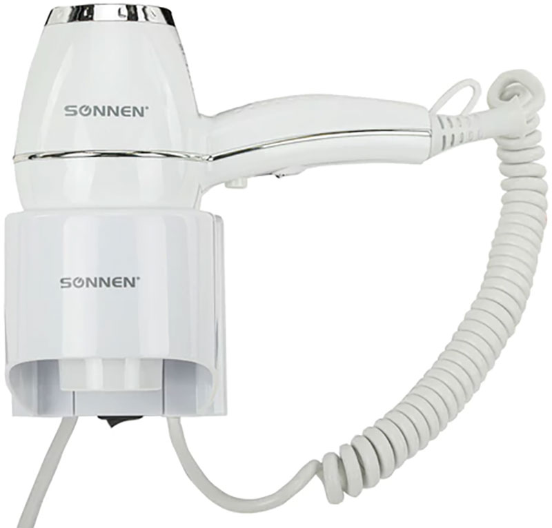 

Фен для волос настенный Sonnen HD-2206 SUPER POWER, Белый