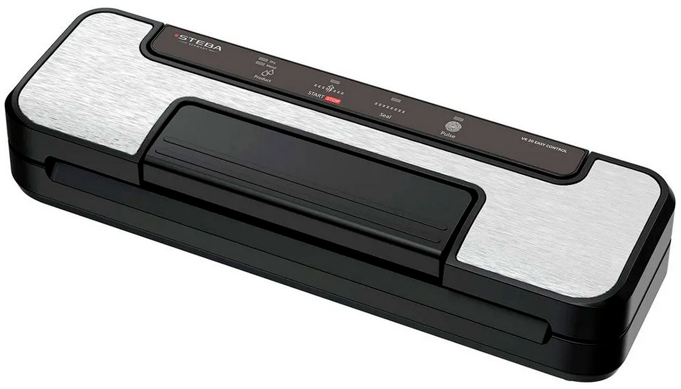 

Вакуумный упаковщик Steba VK 20 EASY CONTROL, Черный/нержавеющая сталь