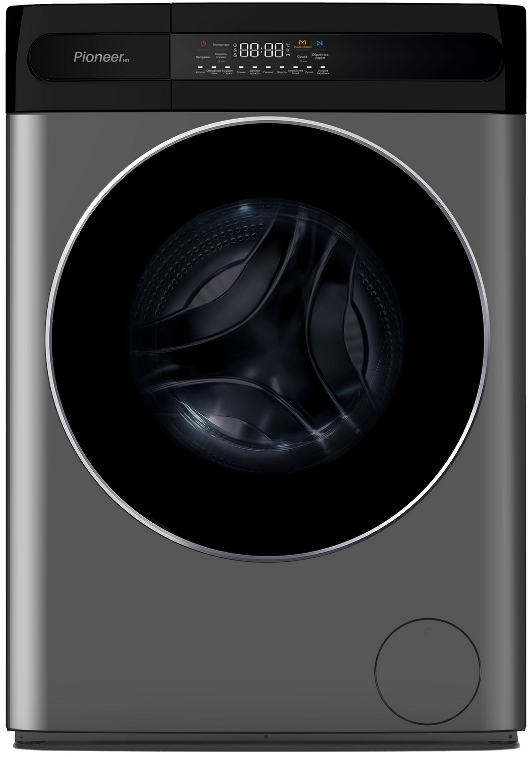 Изображение товара Стиральная машина с сушкой Pioneer WMD-241605DG 11/6 кг сенсорное управление