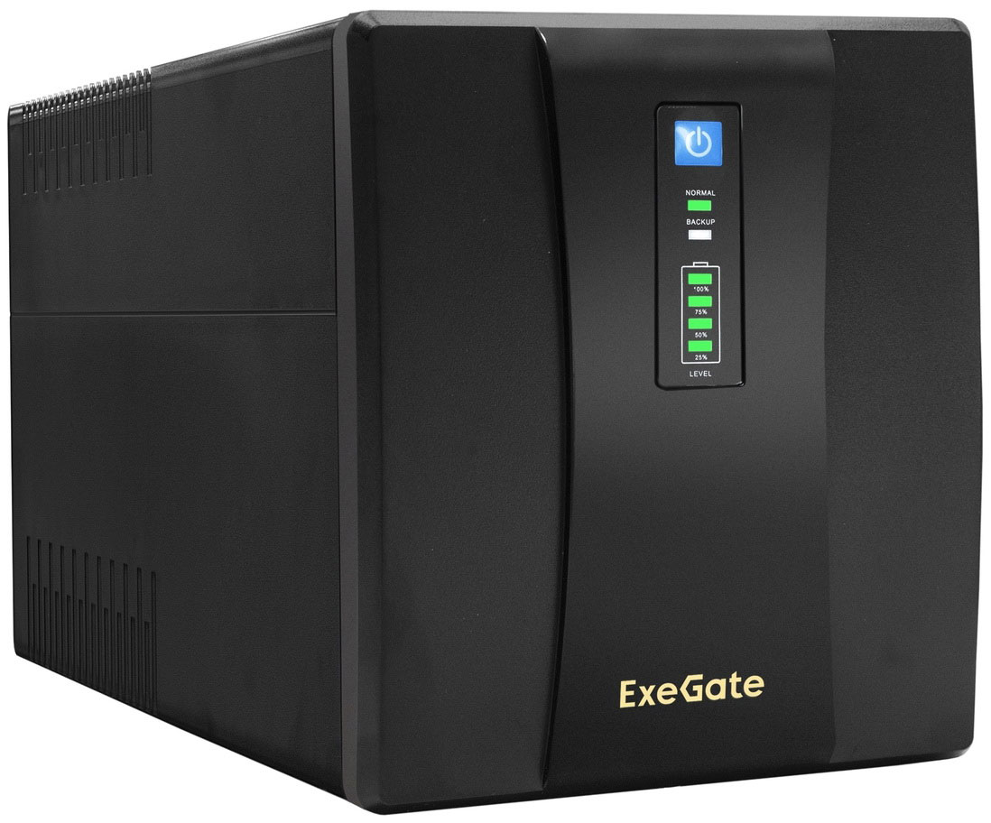 Изображение товара Источник бесперебойного питания ExeGate SpecialPro UNB-1500 для офисов и промышленных предприятий