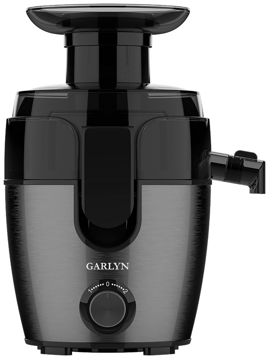 Изображение товара Центробежная соковыжималка Garlyn J-150 черная мощность 1000 Вт