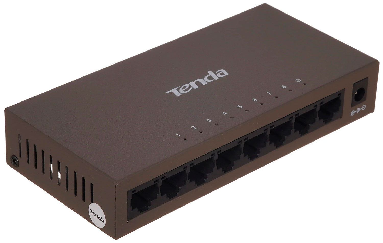 Изображение товара Коммутатор Tenda TEG1008M 8 портов Ethernet для офисных сетей Изображение товара Коммутатор Tenda TEG1008M 8 портов Ethernet для офисных сетей