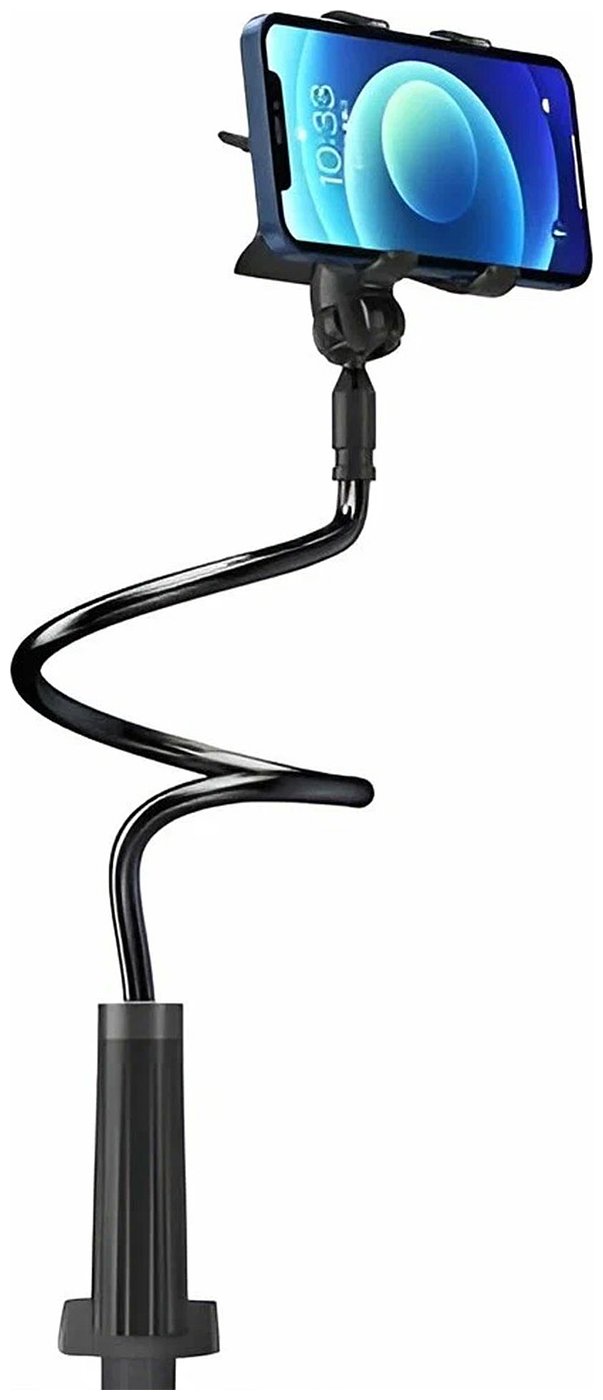 Изображение товара Держатель для телефона Ugreen LP113 Multifunction Phone Clip Stand 90 см черный (80906) Изображение товара Держатель для телефона Ugreen LP113 Multifunction Phone Clip Stand 90 см черный (80906)