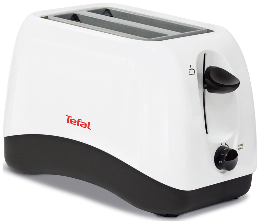 

Тостер Tefal Delphini TT130130, белый/серый