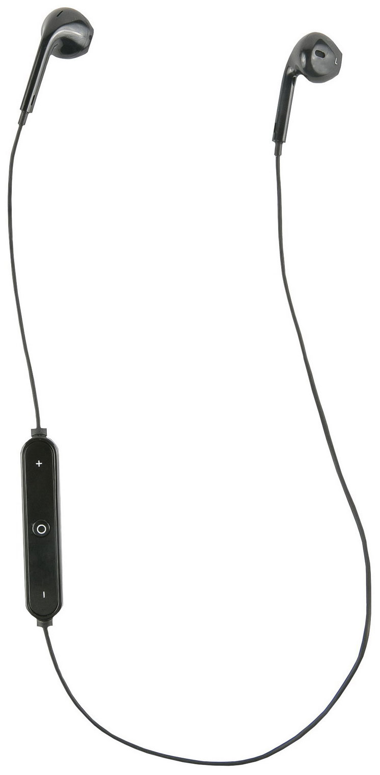 Вставные наушники Red Line BHS-01 черные беспроводные bluetooth наушники red line tws bhs 17 с микрофоном черные