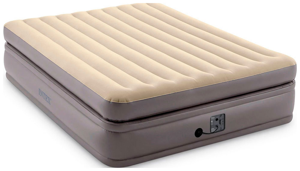 Надувная кровать Intex 152х203х51 см ''Prime Comfort'' встр. насос, 220В, до 272 кг