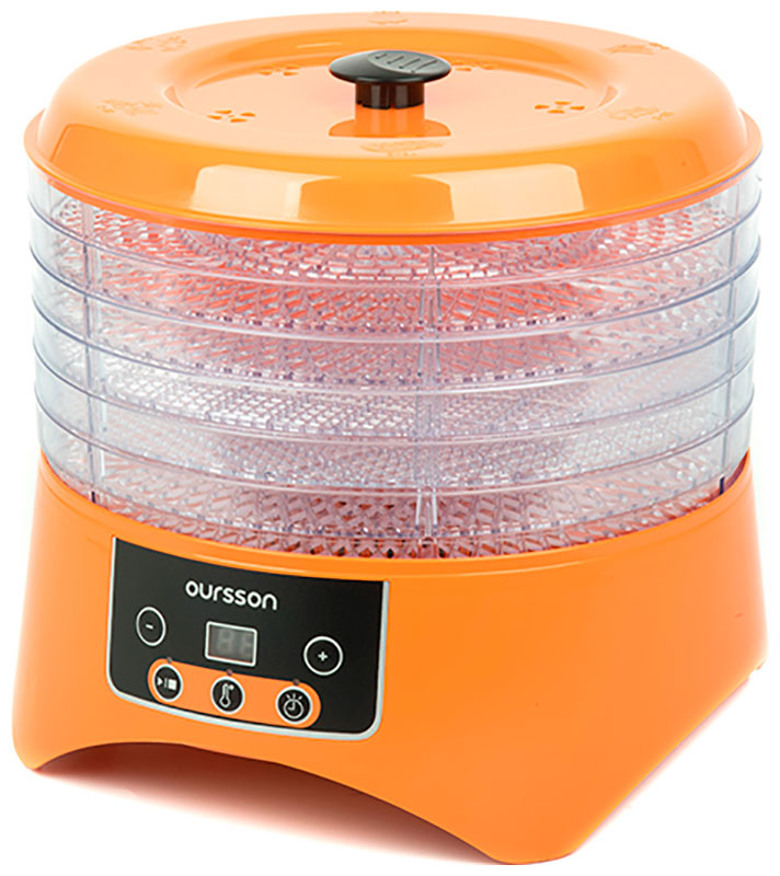 Изображение товара Сушилка для овощей и фруктов Oursson DH2303D/OR (Оранжевый)