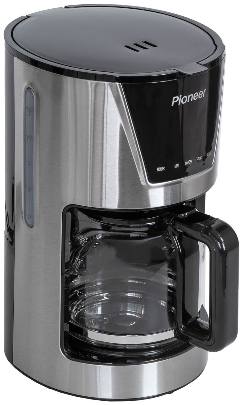 Кофеварка Pioneer CM050D серебристый кофеварка solis grind infuse perfetta 1640 вт серебристый