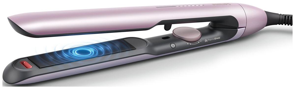 Выпрямитель для волос Philips BHS530/00, светло-розовый металлик