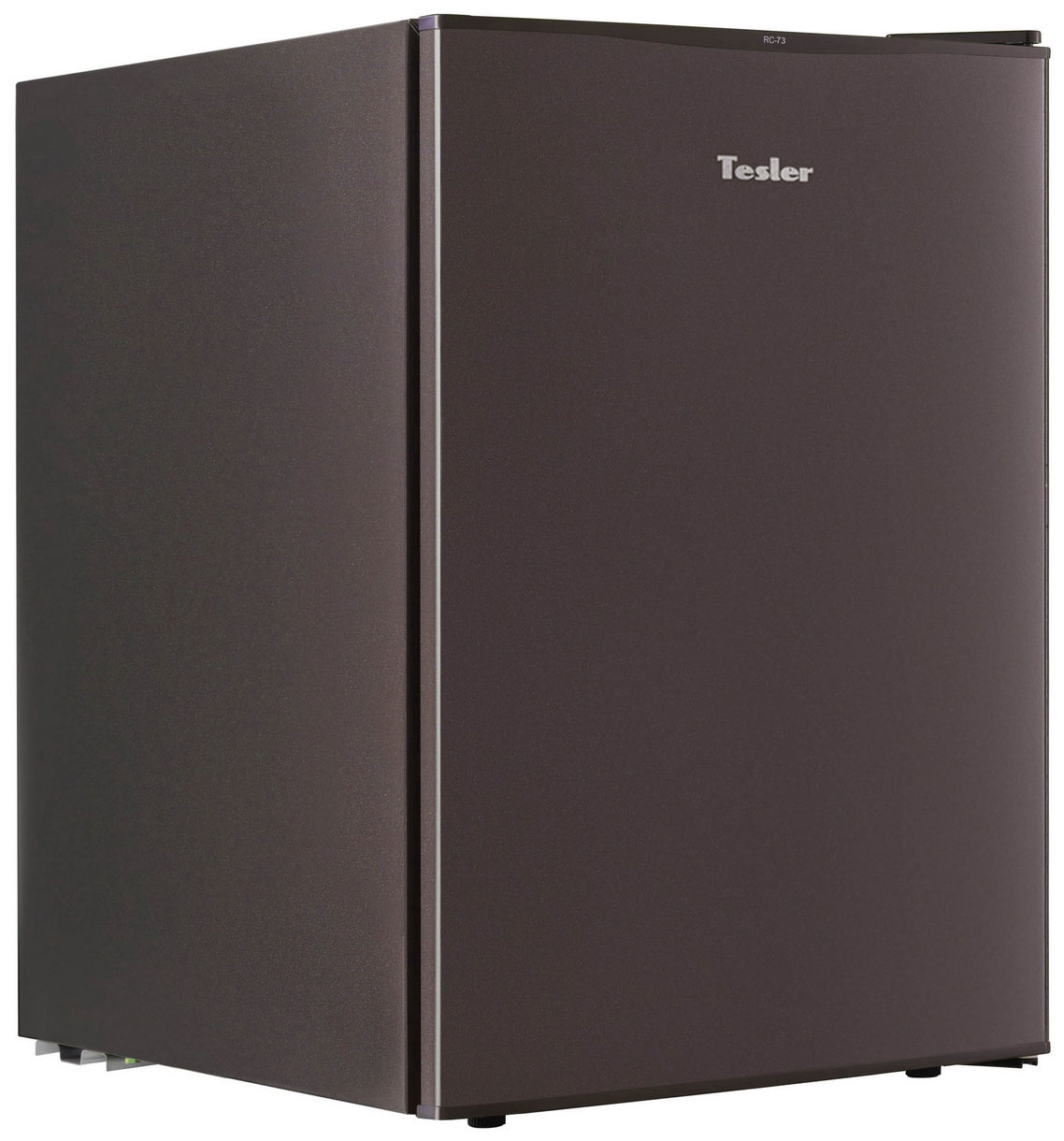 Минихолодильник TESLER RC-73 DARK BROWN двухкамерный холодильник tesler rct 100 dark brown