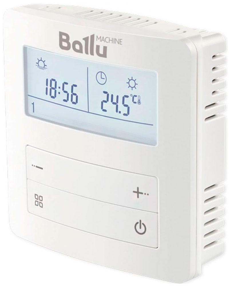 терморегулятор ballu bdt 2 электронный программируемый цвет белый Термостат цифровой Ballu BDT-2
