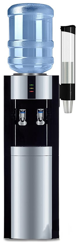 Изображение товара Кулер для воды Ecotronic "Экочип" V21-LWD black-silver, 12257