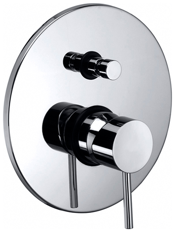 Изображение товара Встраиваемый смеситель для ванны с душем Paffoni Light LIG015ST итальянское качество