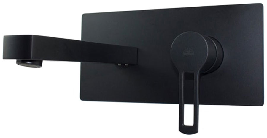 

Смеситель для раковины Paffoni Ringo RIN105NO с внутренней частью черный