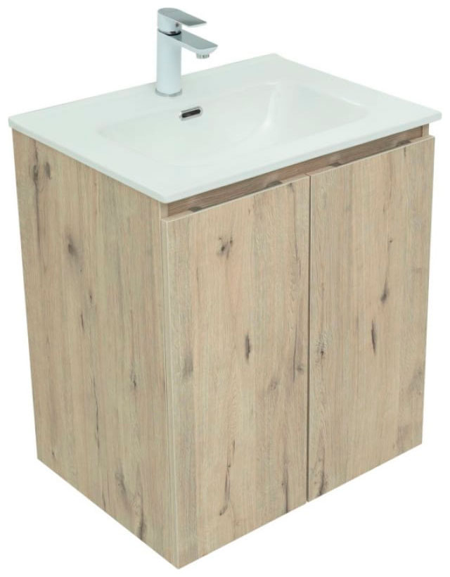 

Тумба под раковину Aquanet Алвита New 60 2 дверцы, дуб веллингтон коричневый (00277525), Дуб веллингтон белый