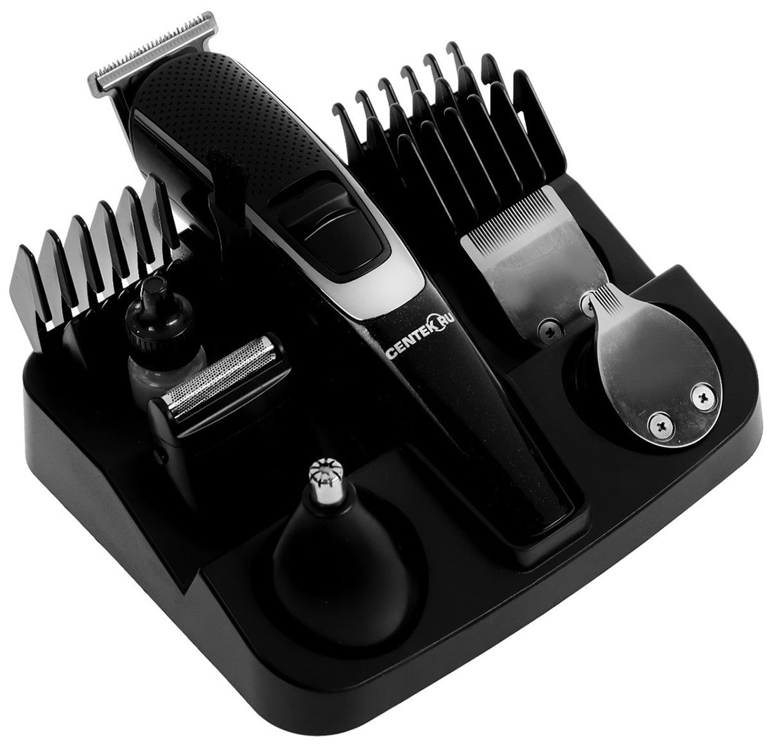 Изображение товара Машинка для стрижки волос Centek CT-2137 5в1 чёрный