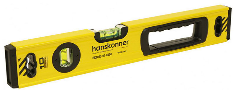 Изображение товара Уровень алюминиевый Hanskonner HK2015-01-0400