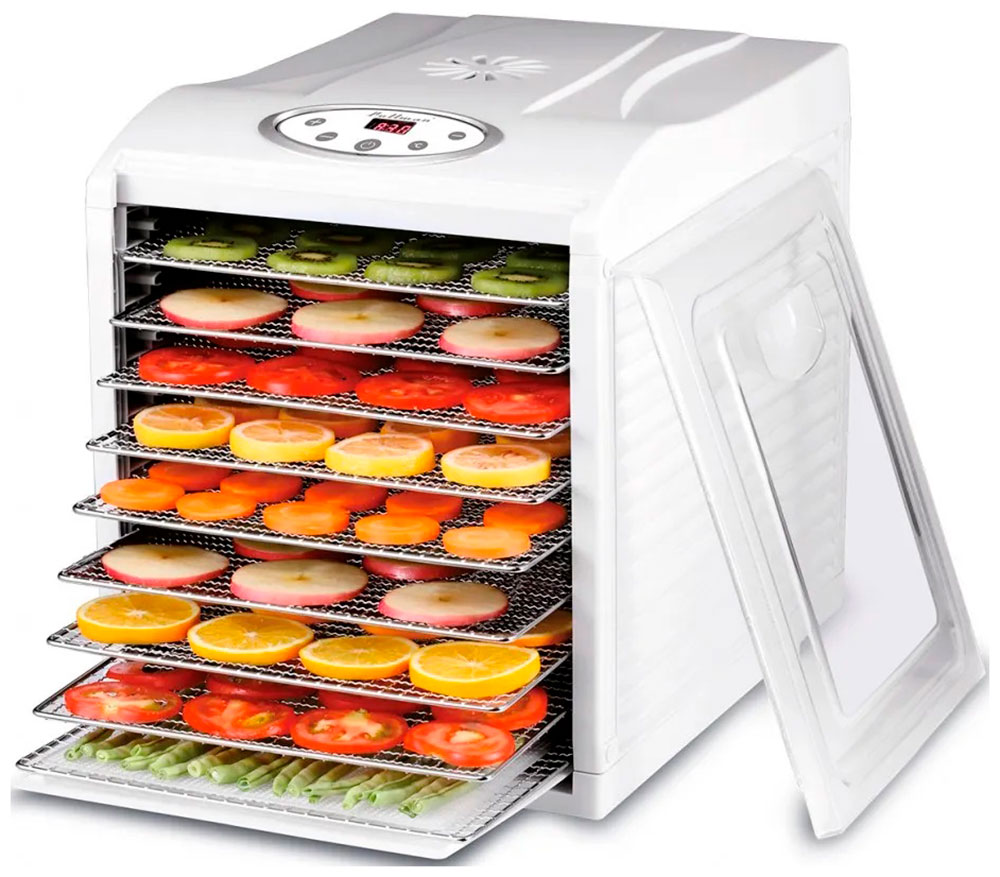 Изображение товара Сушилка для овощей и фруктов Pullman PL-1103 нержавеющая сталь