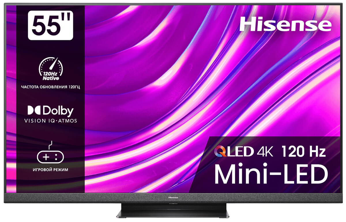 Телевизор Hisense 55U8HQ