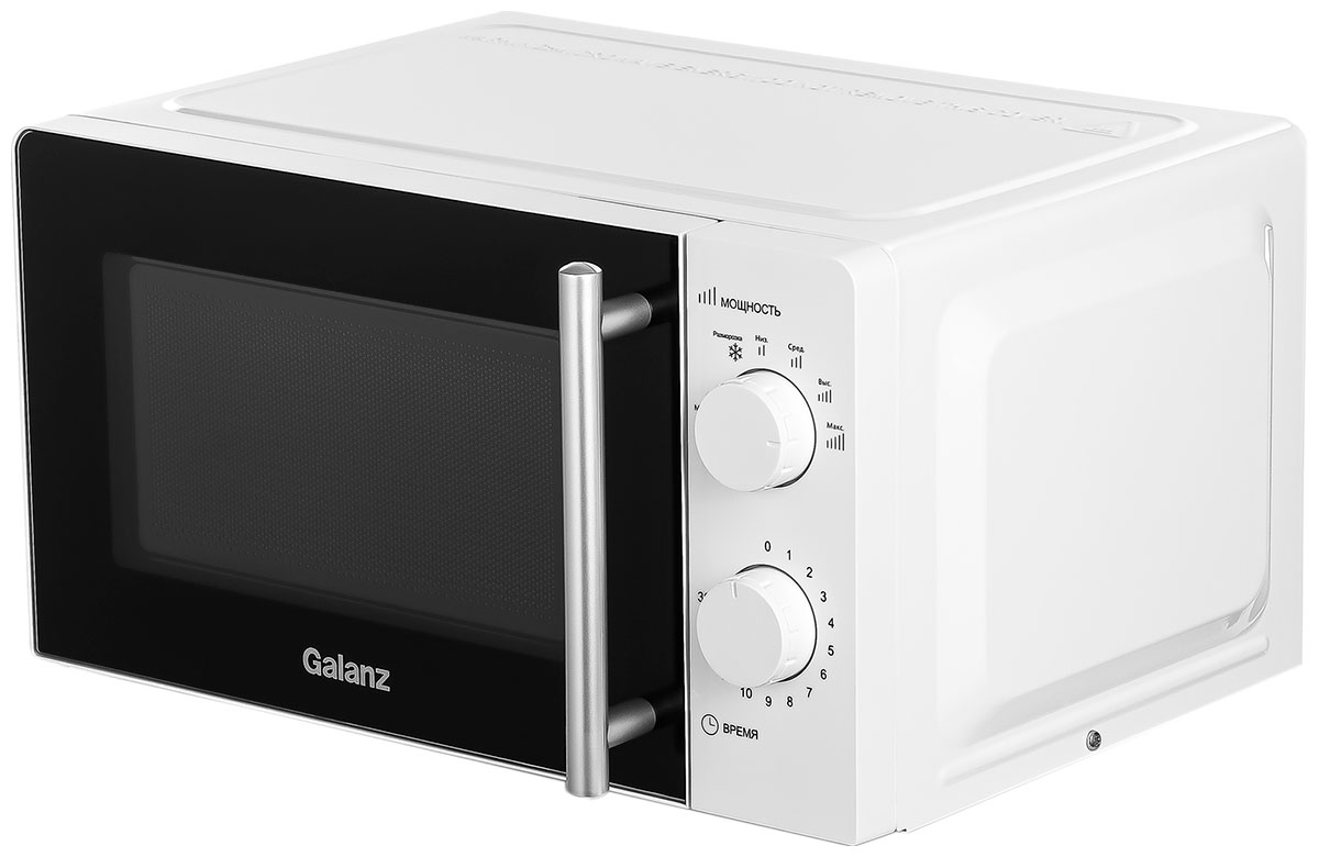 Микроволновая печь - СВЧ Galanz MOS-1706MW 17л. 700Вт белый