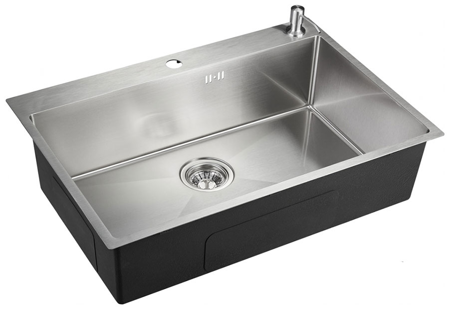 

Кухонная мойка Emar EMB-125A PVD Nano Satine, Сатиновый