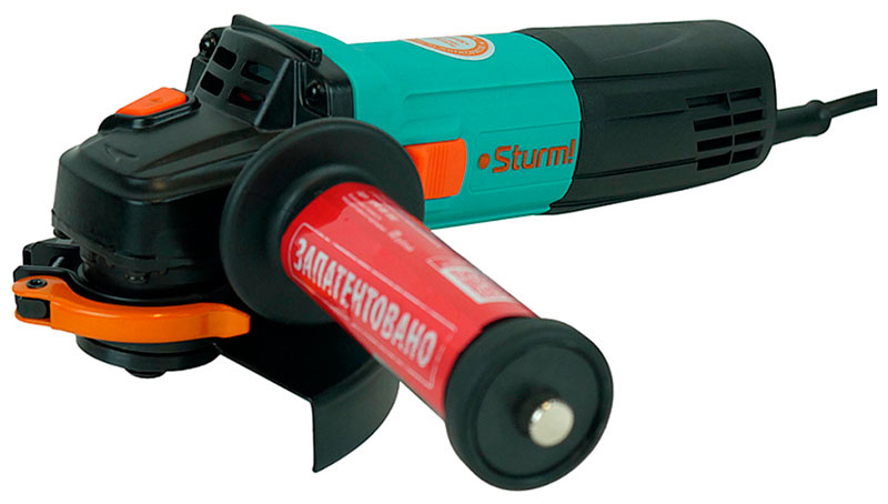 Изображение товара Угловая шлифовальная машина (болгарка) Sturm! AG90125E 125 мм 1100 Вт 5 ДИСКОВ константная эл-каmod